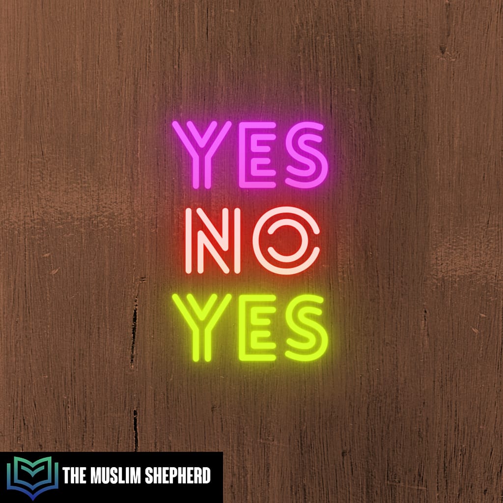 3 steps to saying no: yes-no-yes